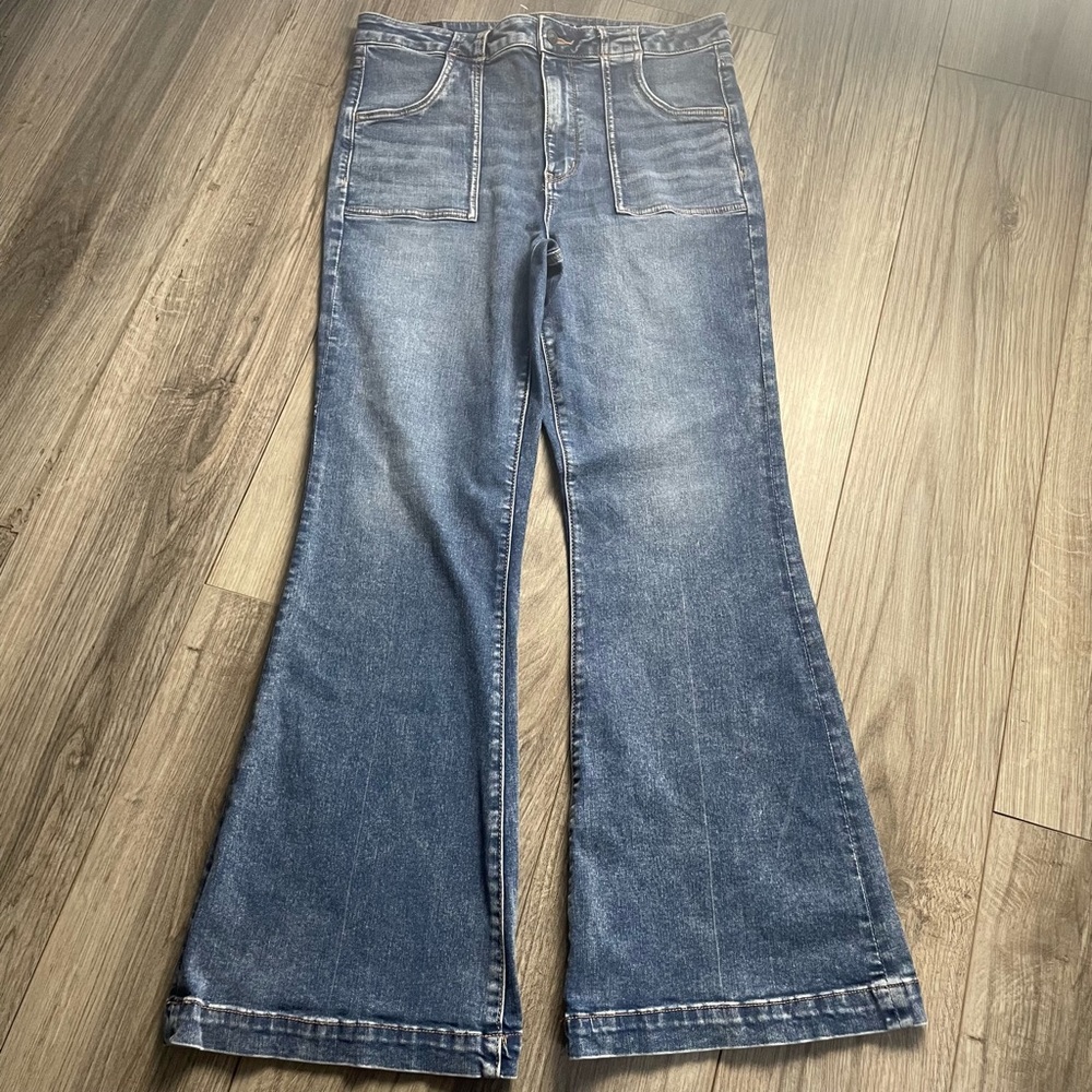American Eagle Outfitters Blue Flare Jeans